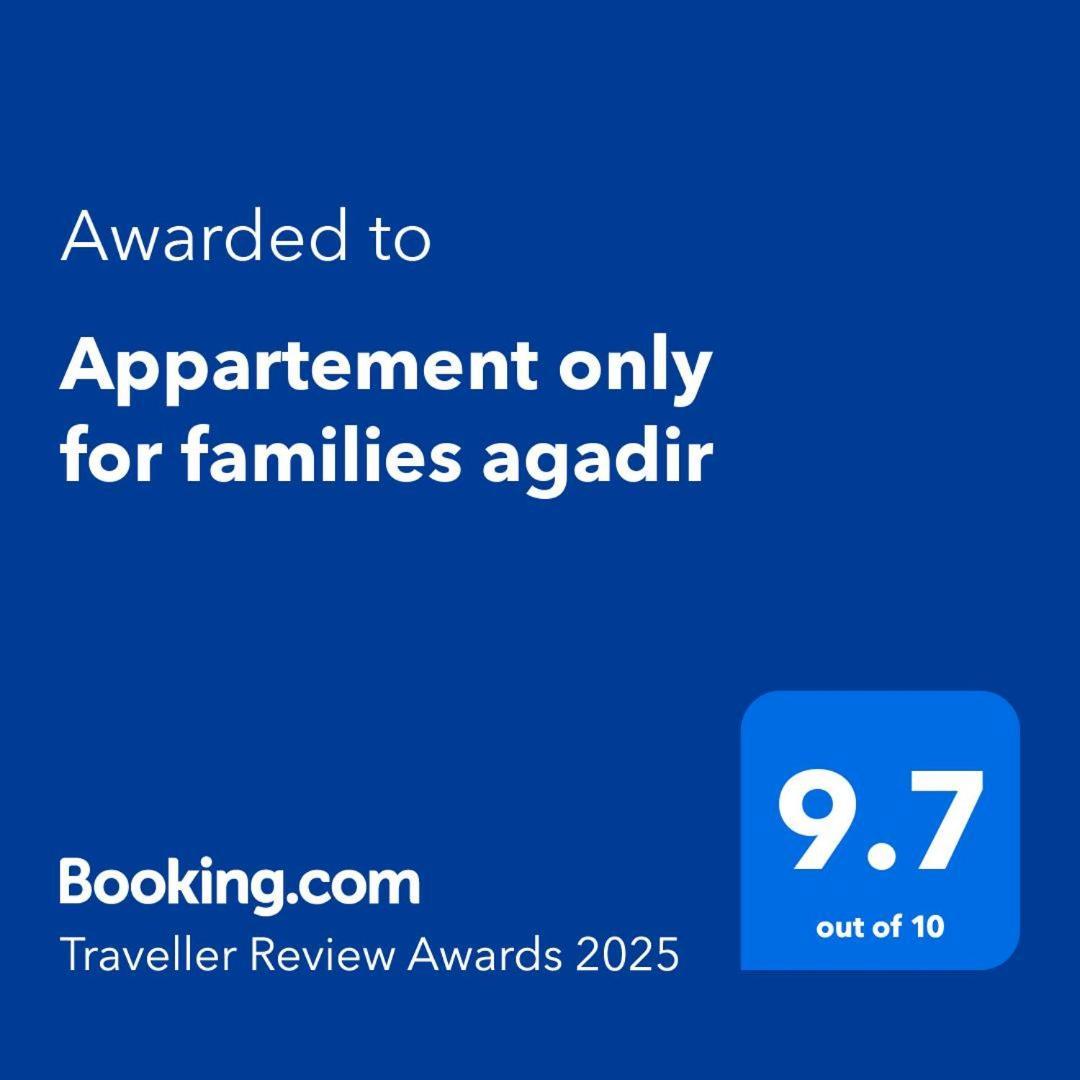 Appartement Only For Families Agadir Eksteriør billede